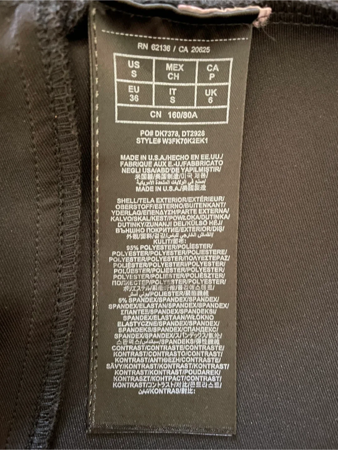 GUESS Black circle skirt dress image indicator(3)