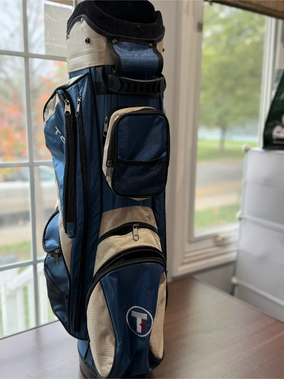 Top Flite Golf Bag - Blue & Beige image indicator(3)