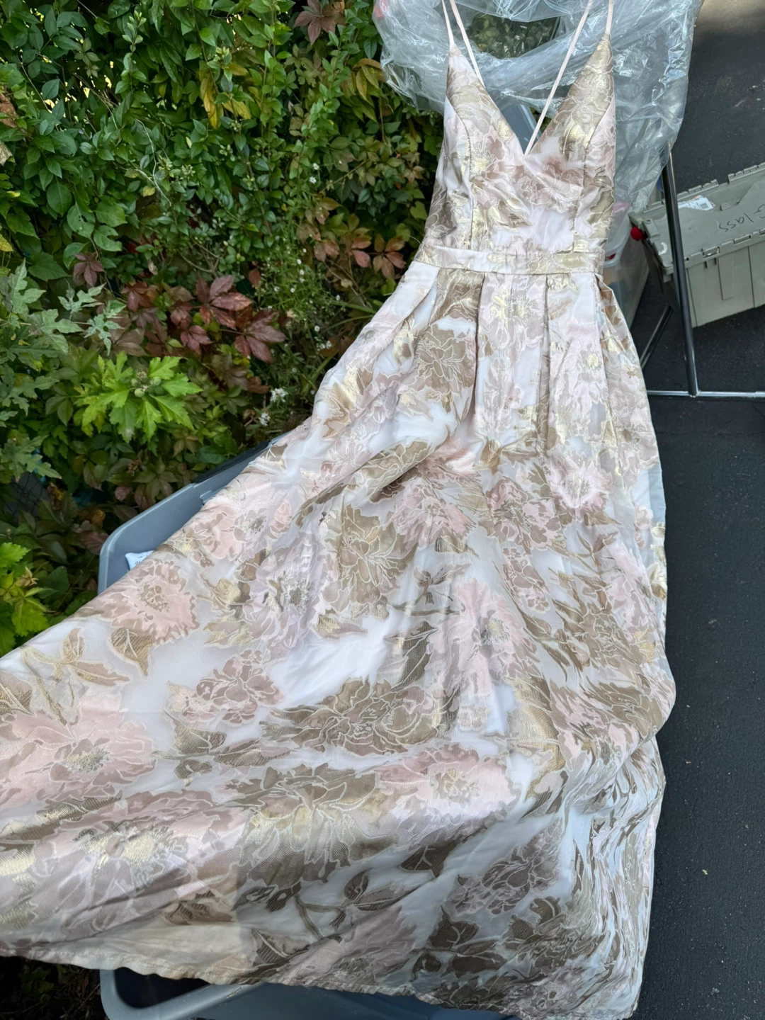 Floral Formal Dress by Soieblu