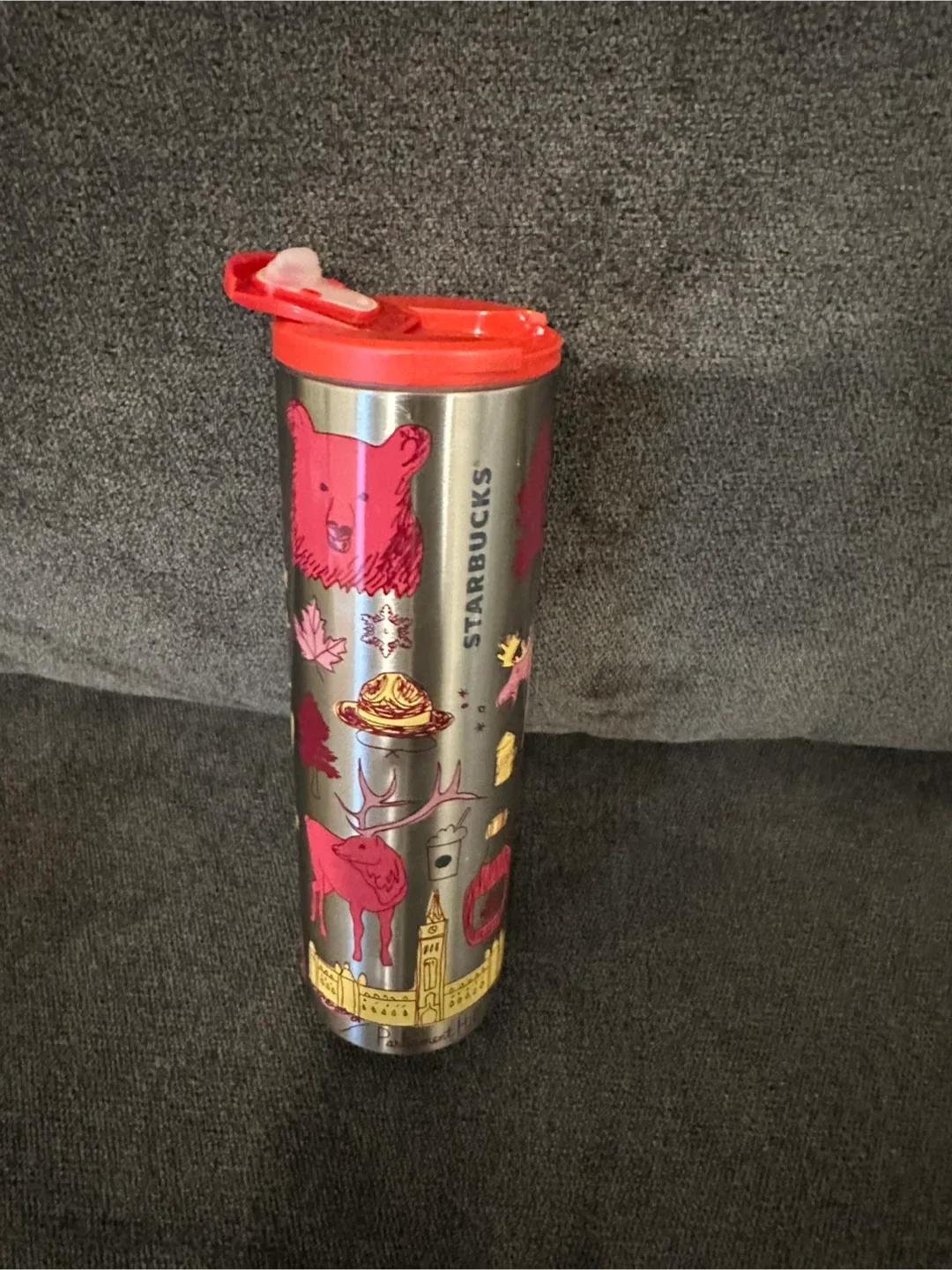 Starbucks Canada 16oz Stainless Steel Tumbler