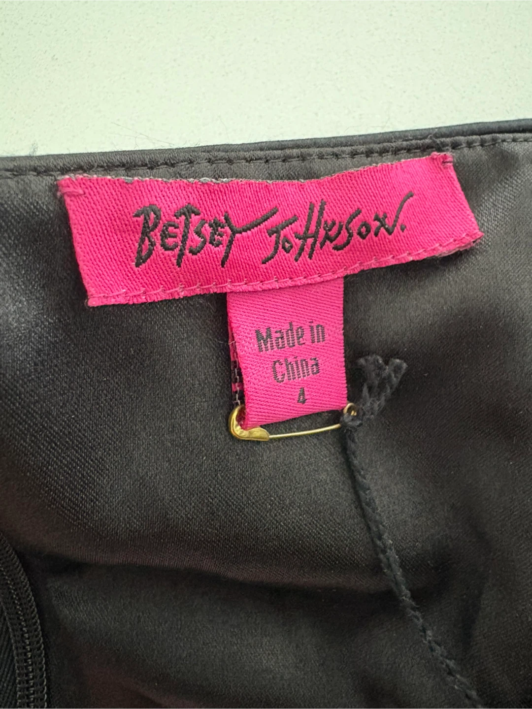 Betsey Johnson Black Dress - Size 4 - photo 3
