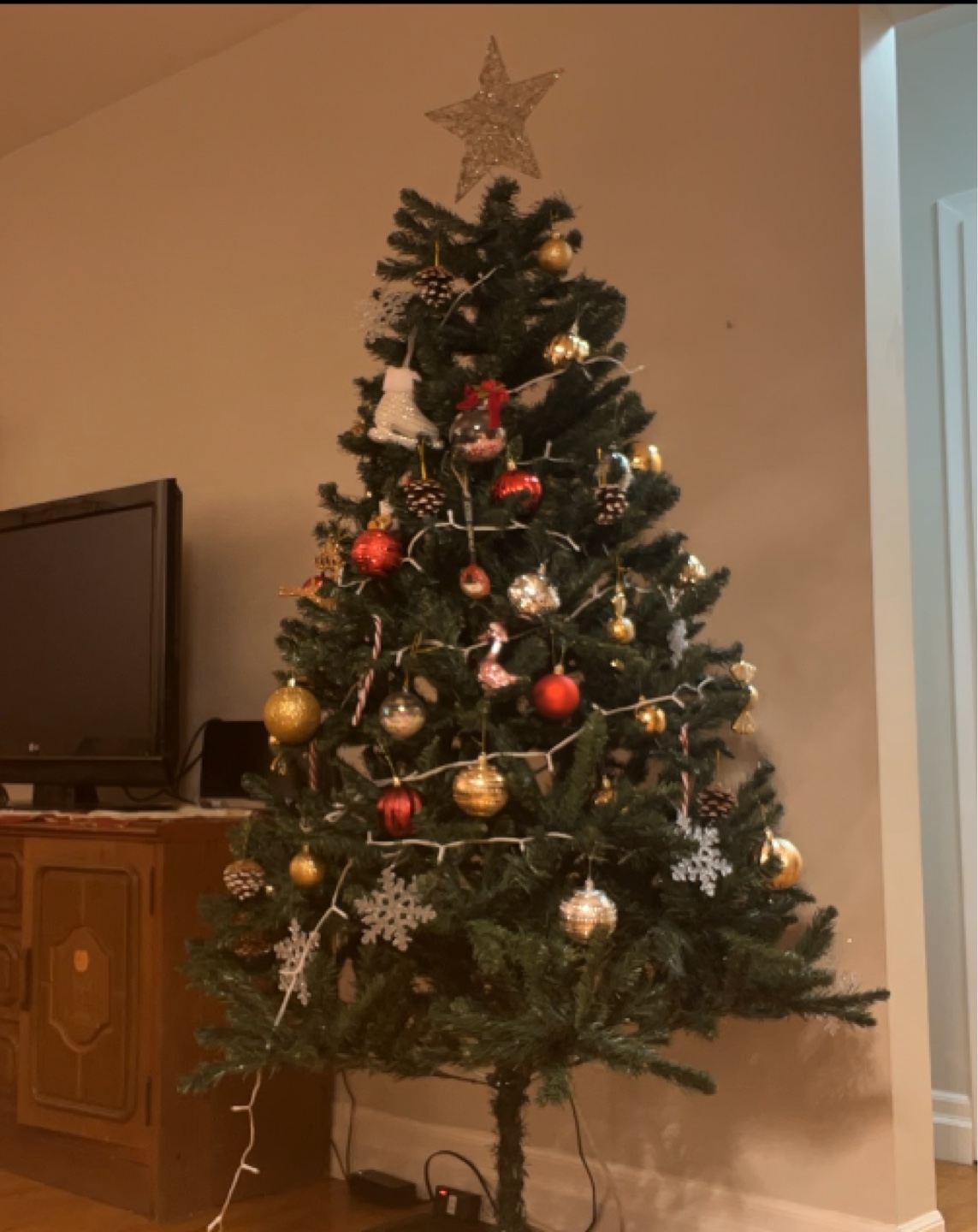 Christmas Tree and Ornament