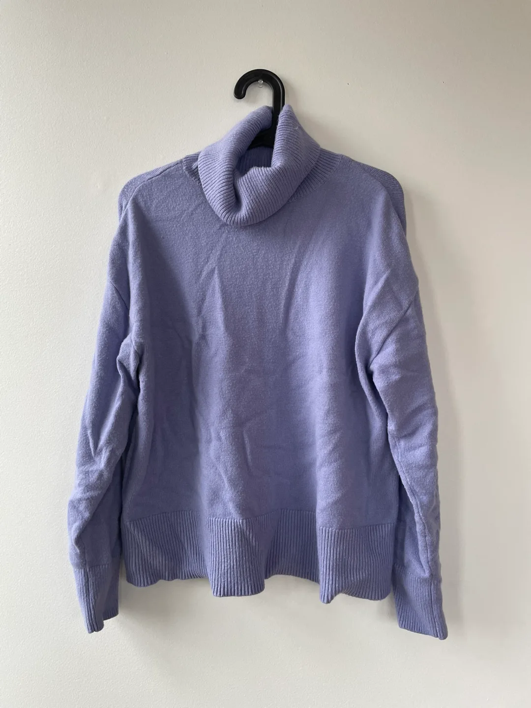 Lavender Turtleneck Sweater