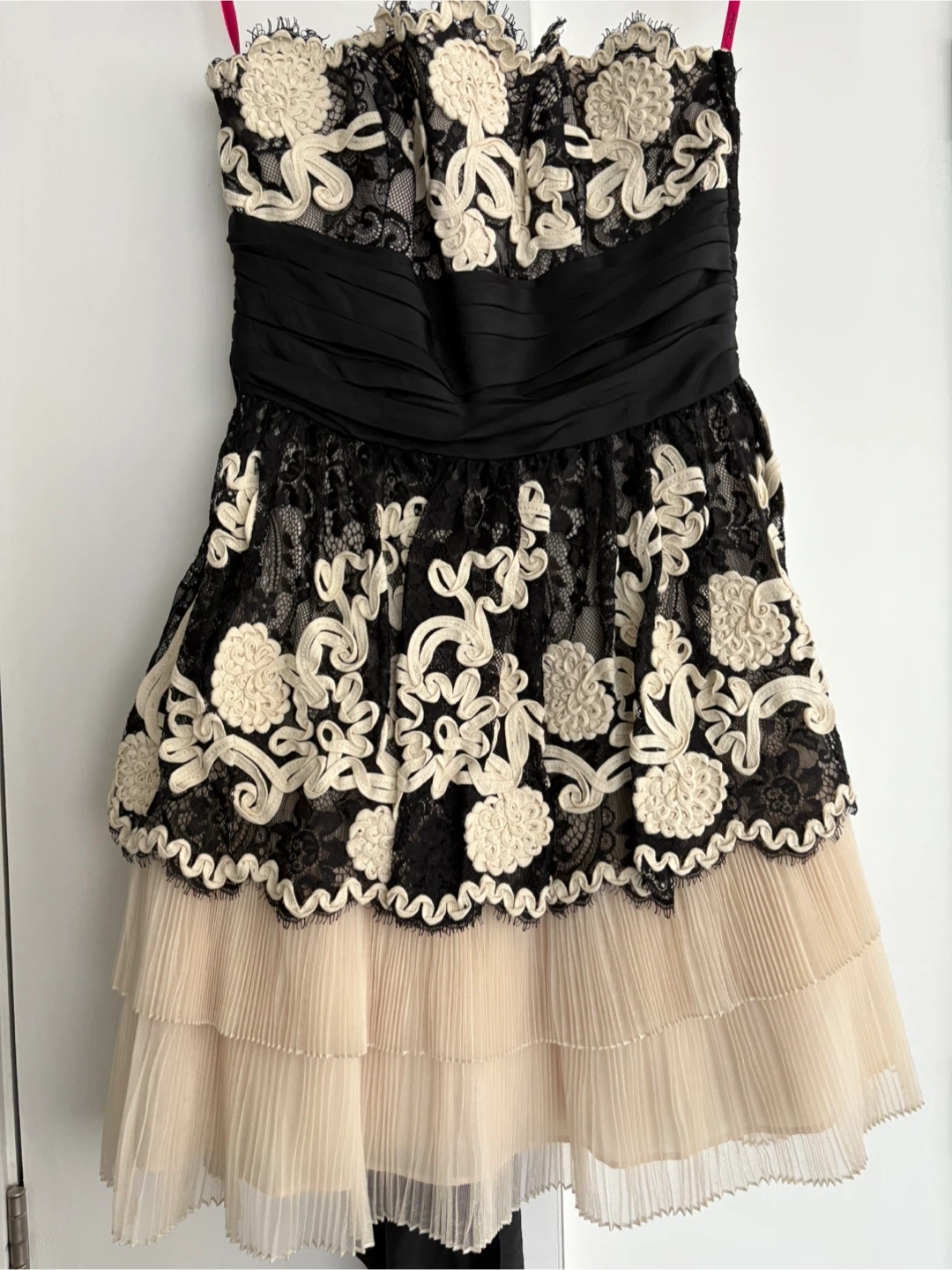 Betsey Johnson Black Lace Dress - Size 6
