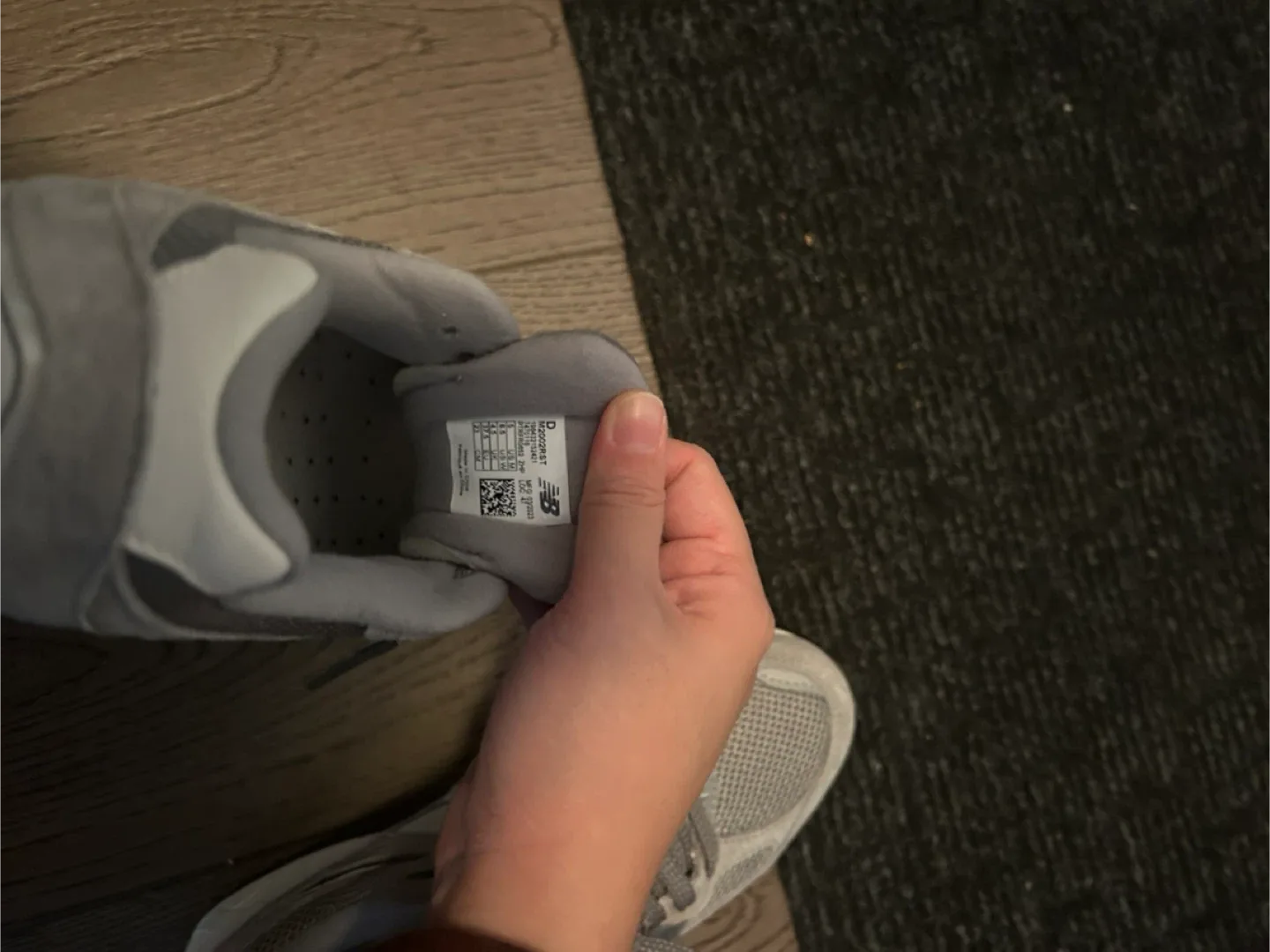 New Balance 2002R Grey, Size US 6.5 Womens image indicator(2)