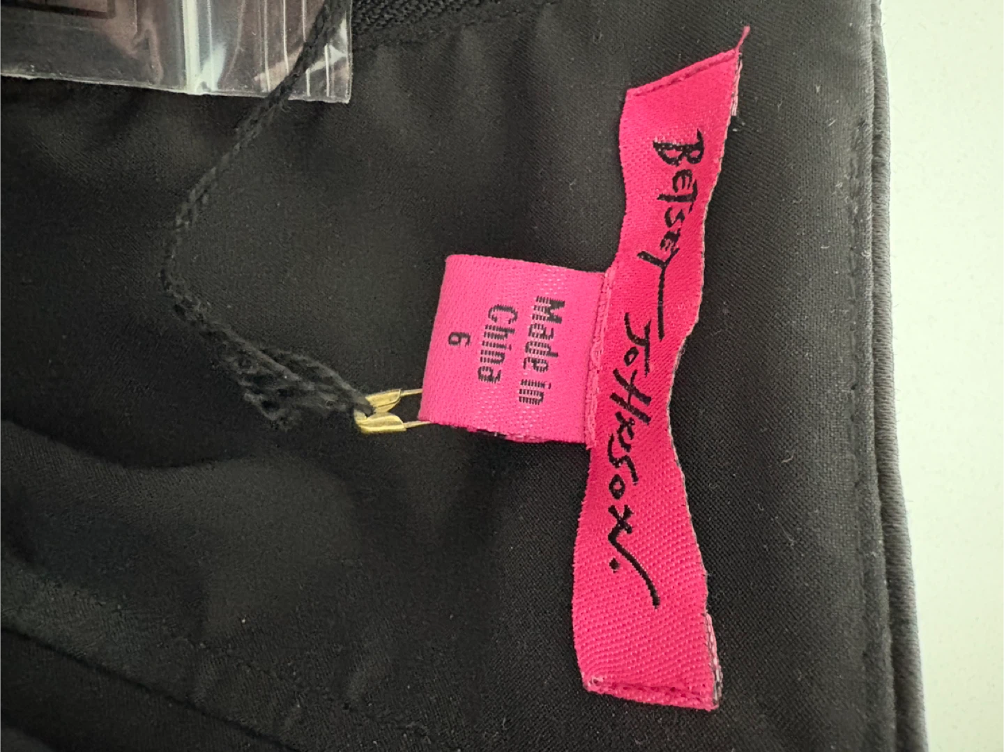 Betsey Johnson Black Sequin Jumpsuit - Size 6 - photo 4