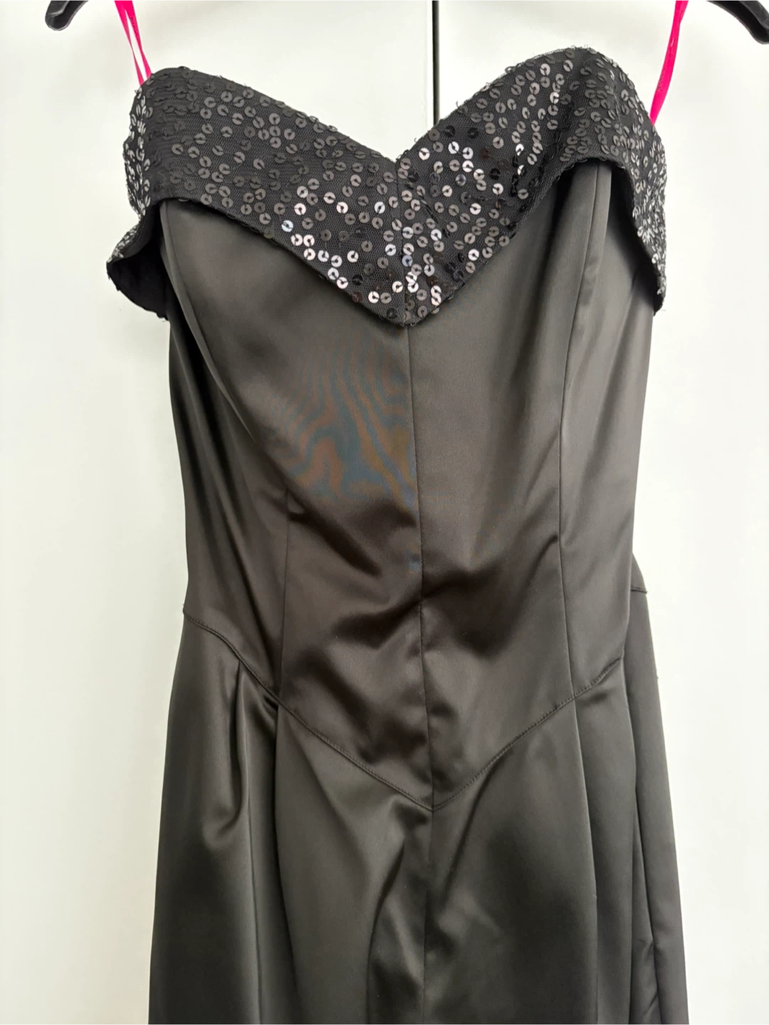 Betsey Johnson Black Sequin Jumpsuit - Size 6