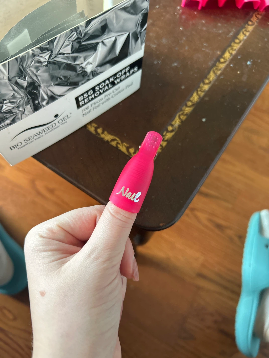 Bio Seaweed Gel Soak-Off Removal Wraps & Nail Clips - photo 3