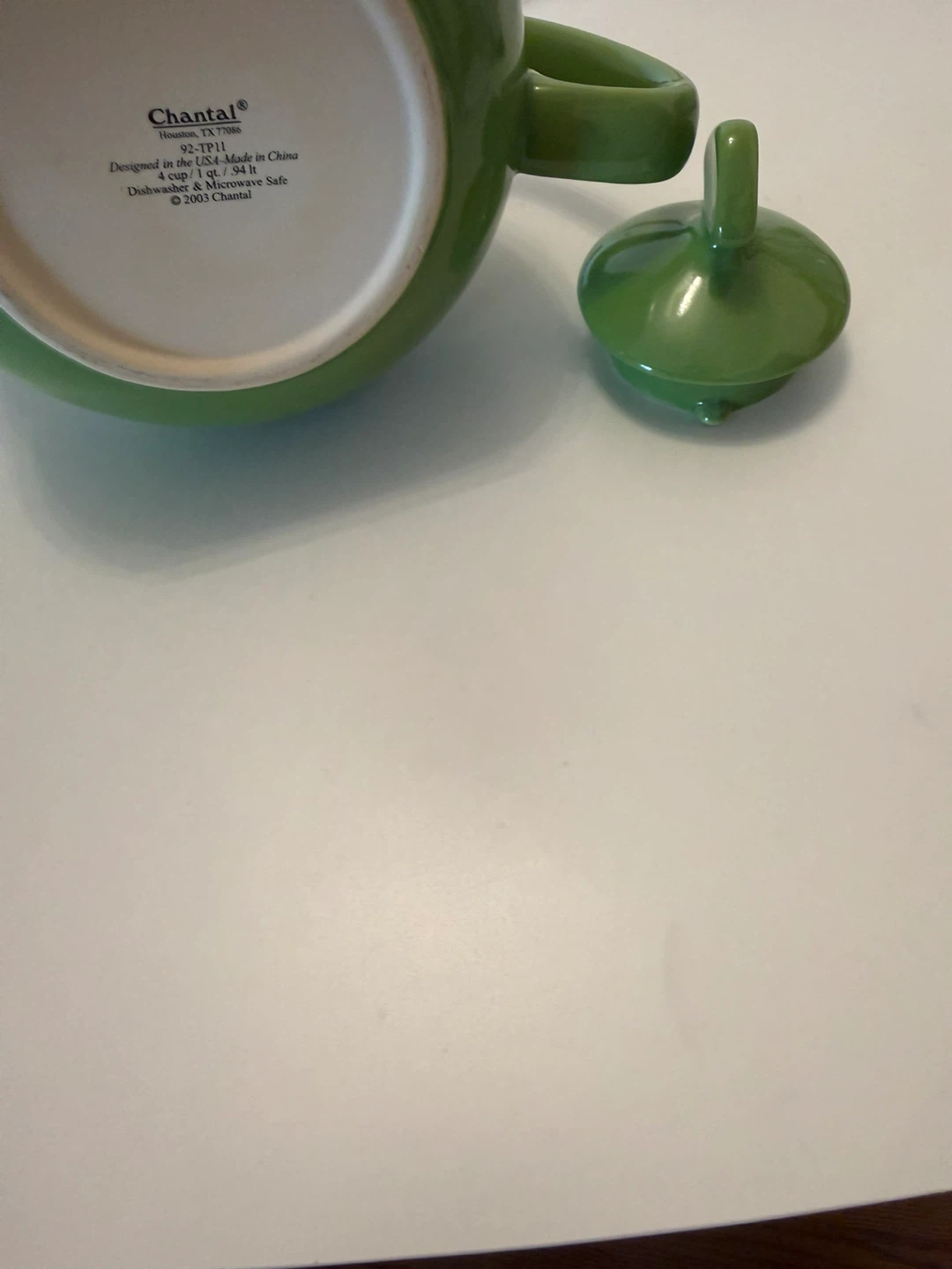Chantal Olive Green Teapot - photo 4