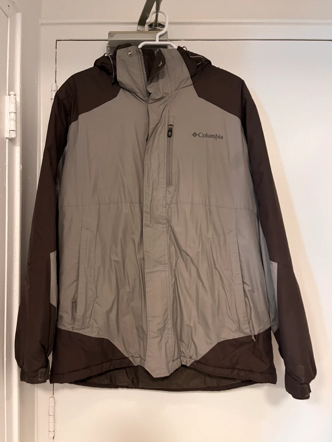 Columbia Jacket - Brown & Grey