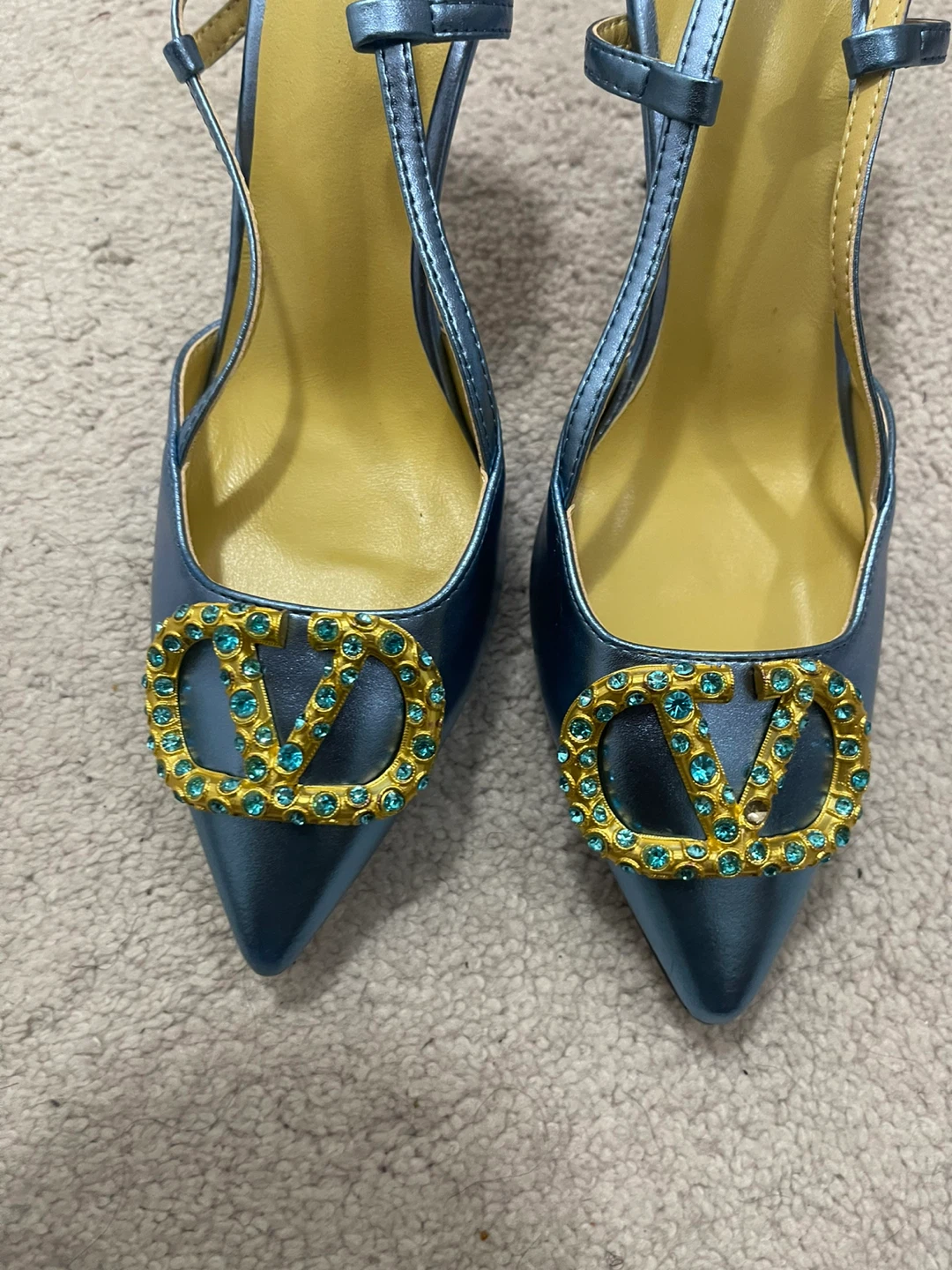Valentino Garavani Blue Heels - photo 4