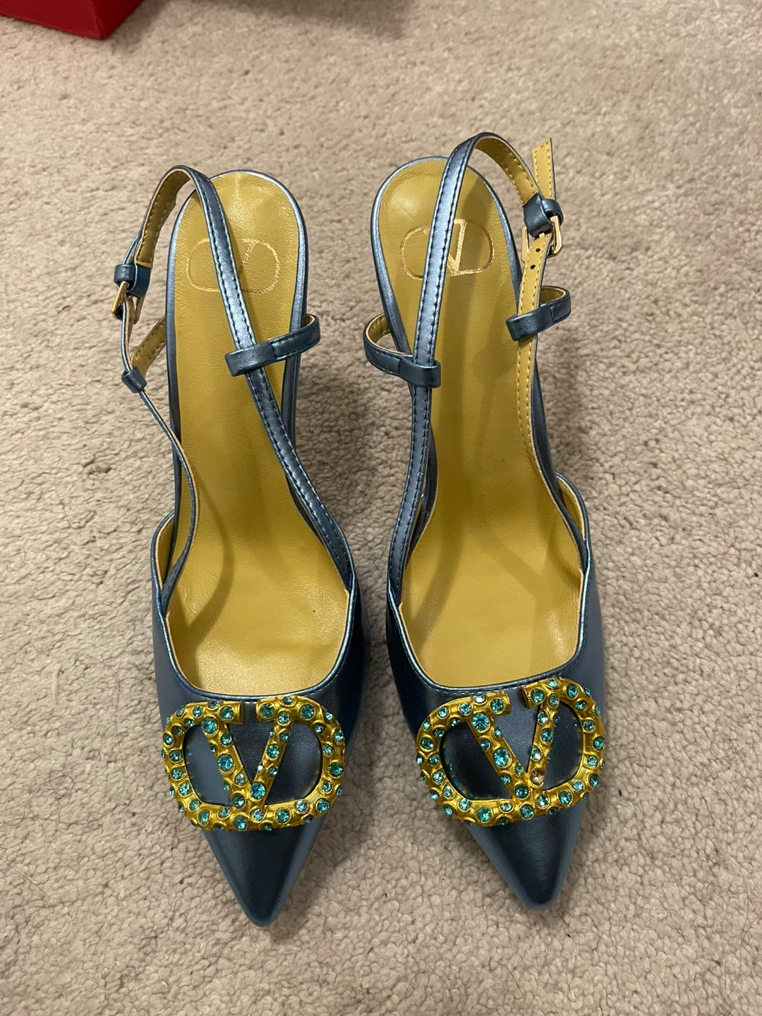 Valentino Garavani Blue Heels - photo 3