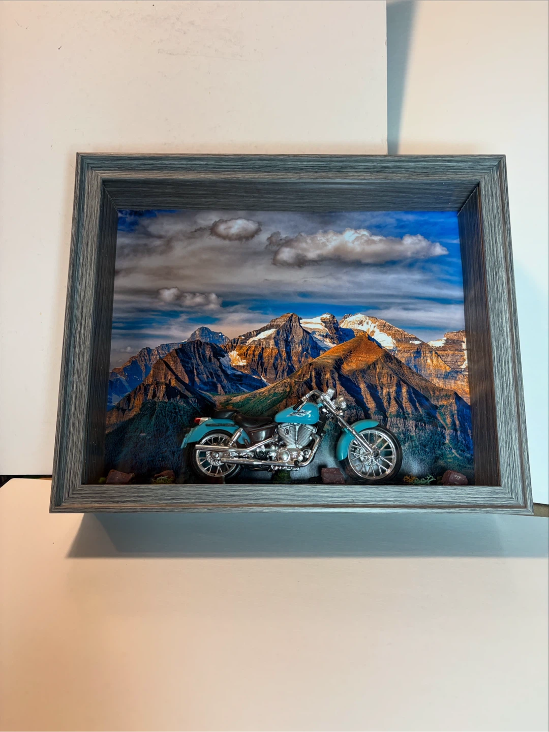 Motorcycle Model Framed Art