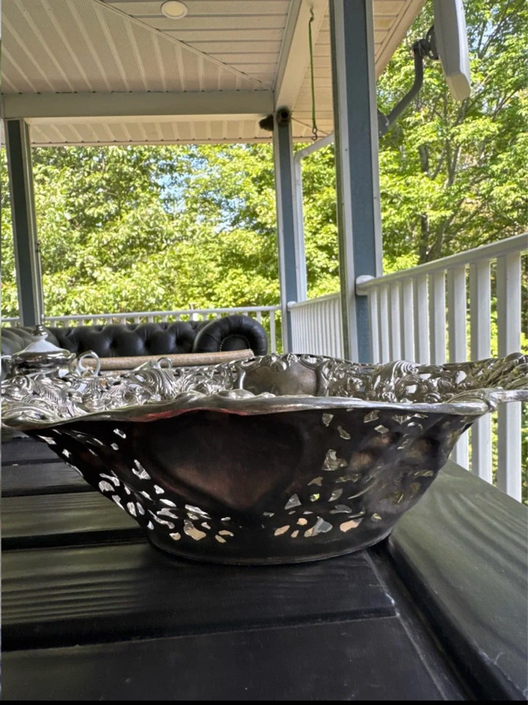 Vintage Silver Plated Bowl image indicator(2)