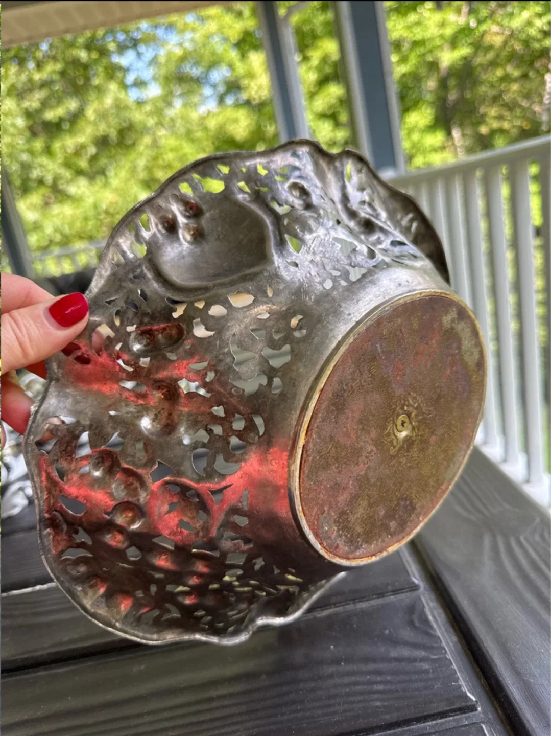 Vintage Silver Plated Bowl image indicator(3)