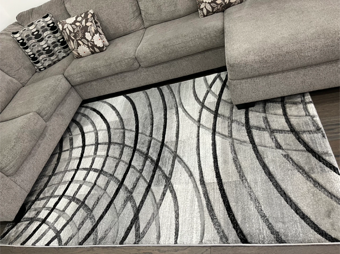 Salmon Masters Rug, Grey, 160 x 230 cm - photo 3