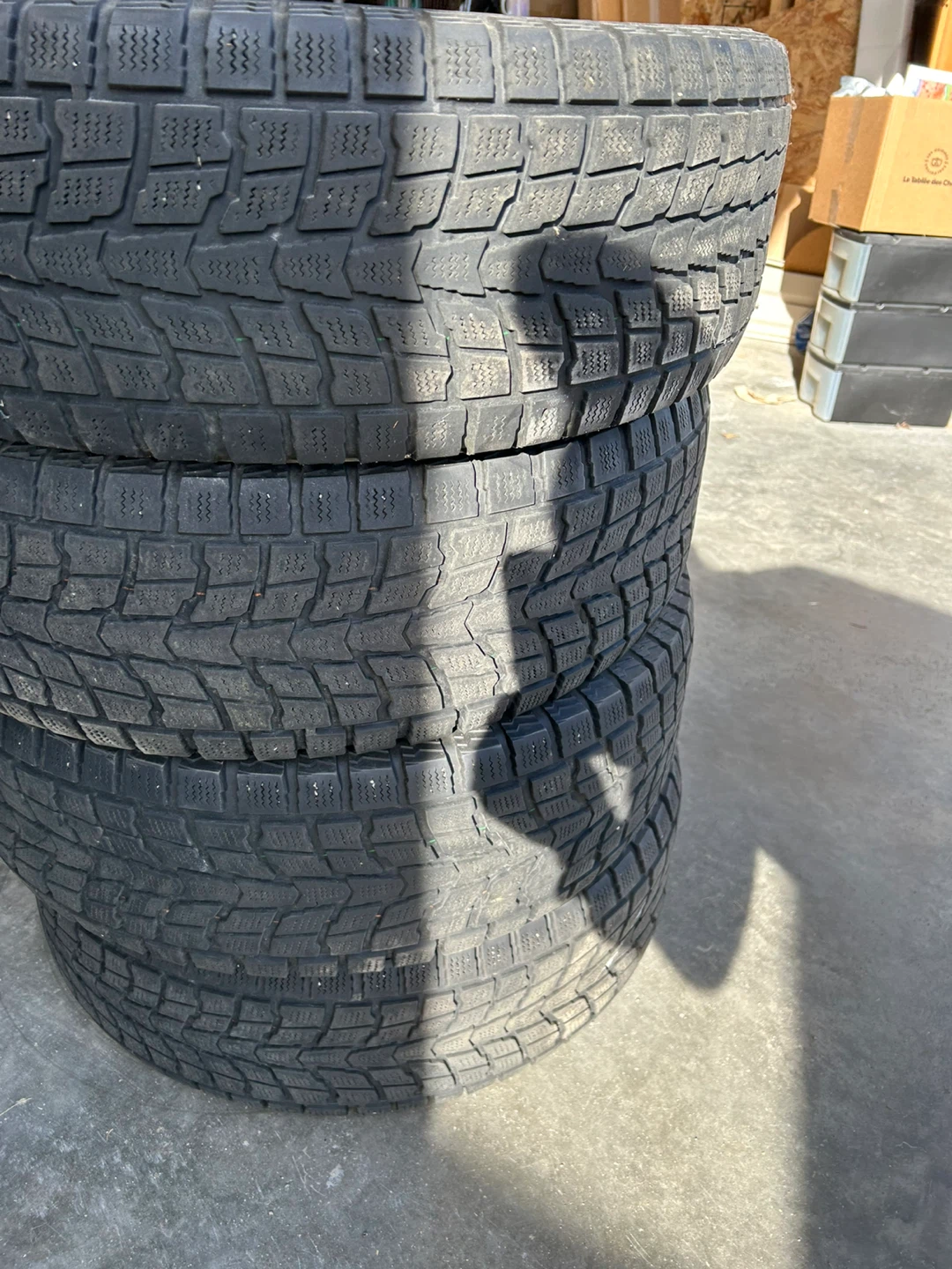 Dunlop Grandtrek SJ6 Winter Tires - 255/70R16