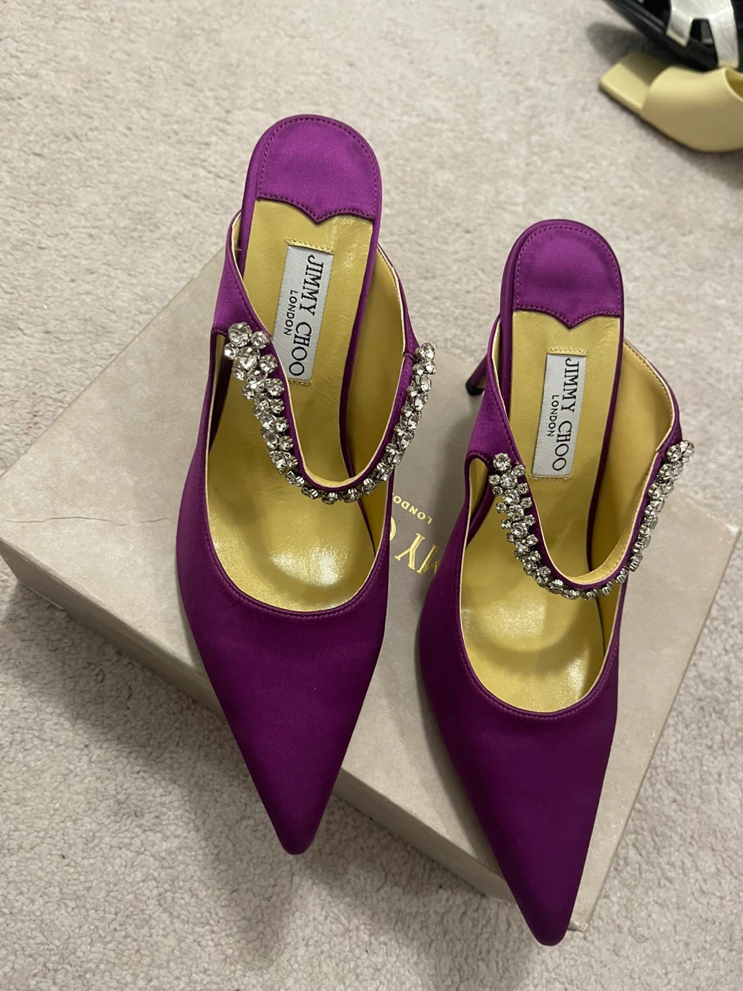 Jimmy Choo purple heels - photo 2