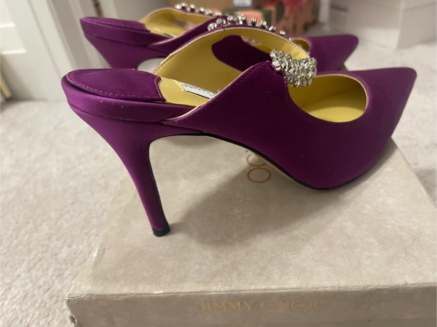Jimmy Choo purple heels - photo 3
