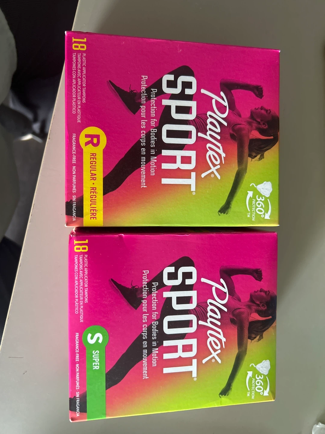 Playtex Sport Tampons - Regular & Super Absorbency