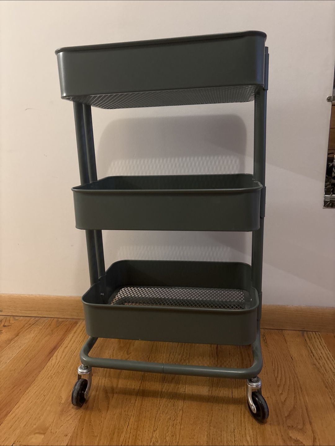 Ikea Raskog Utility Cart - Dark Green