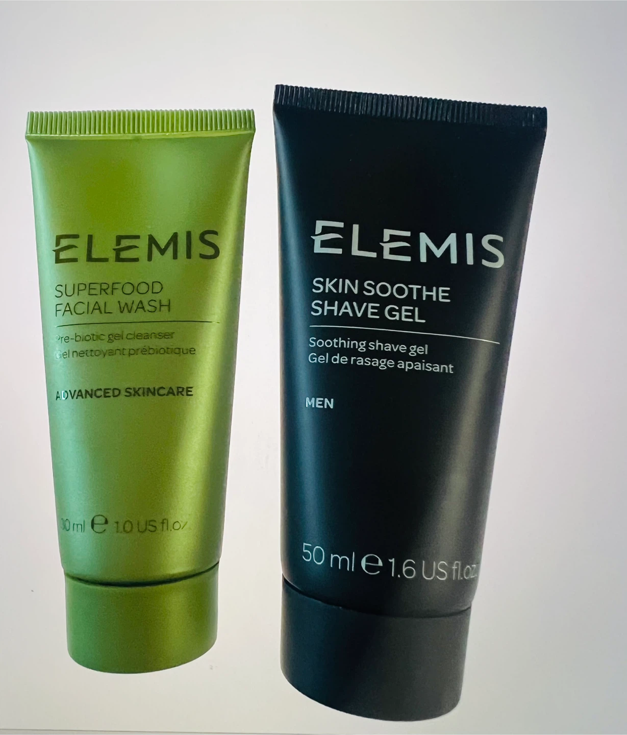 Elemis Superfood Facial Wash & Skin Soothe Shave Gel