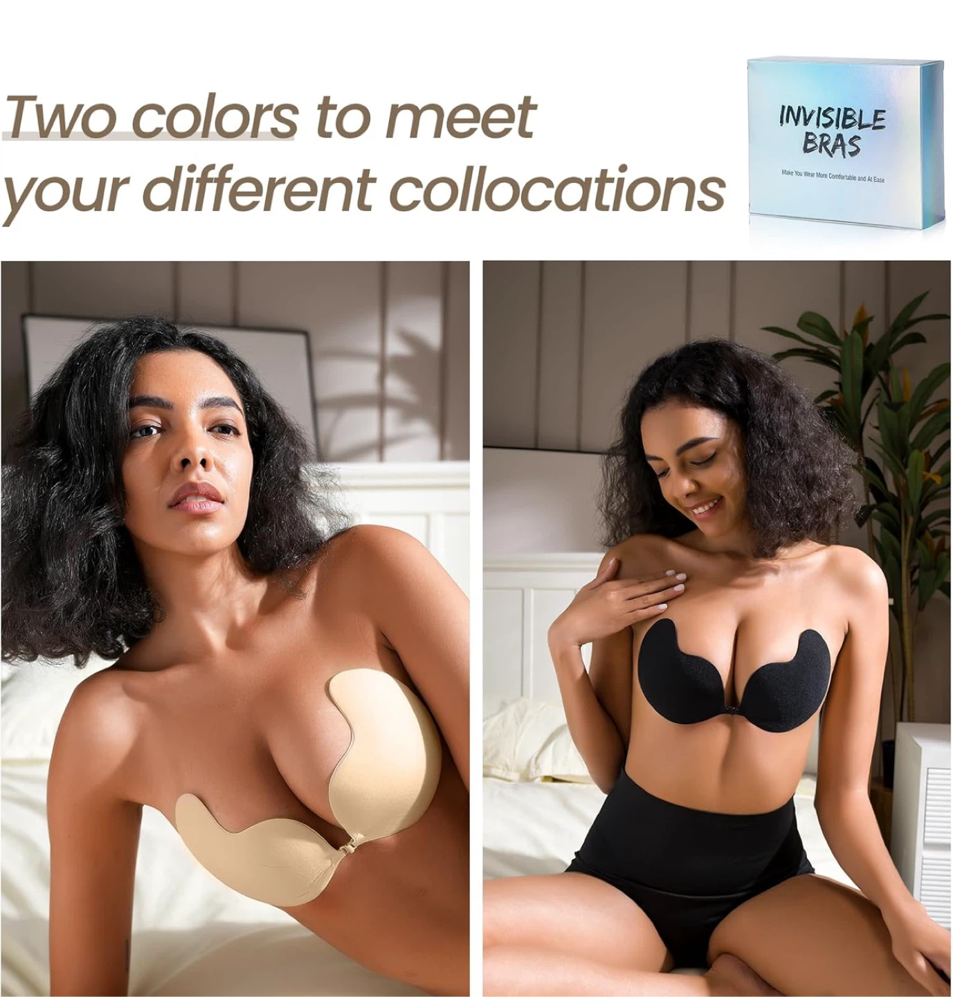 Adhesive Backless Push-Up Bra（b cup） - photo 2