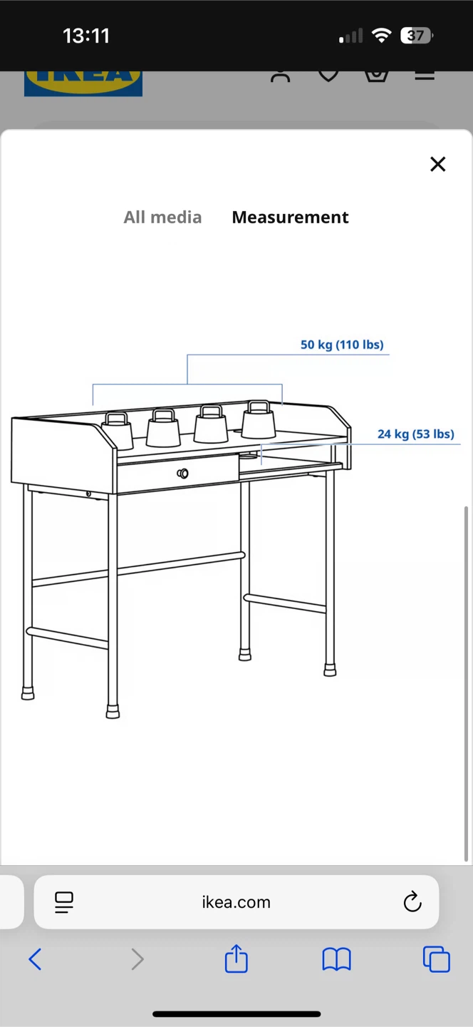 Ikea Hauga Desk - photo 3