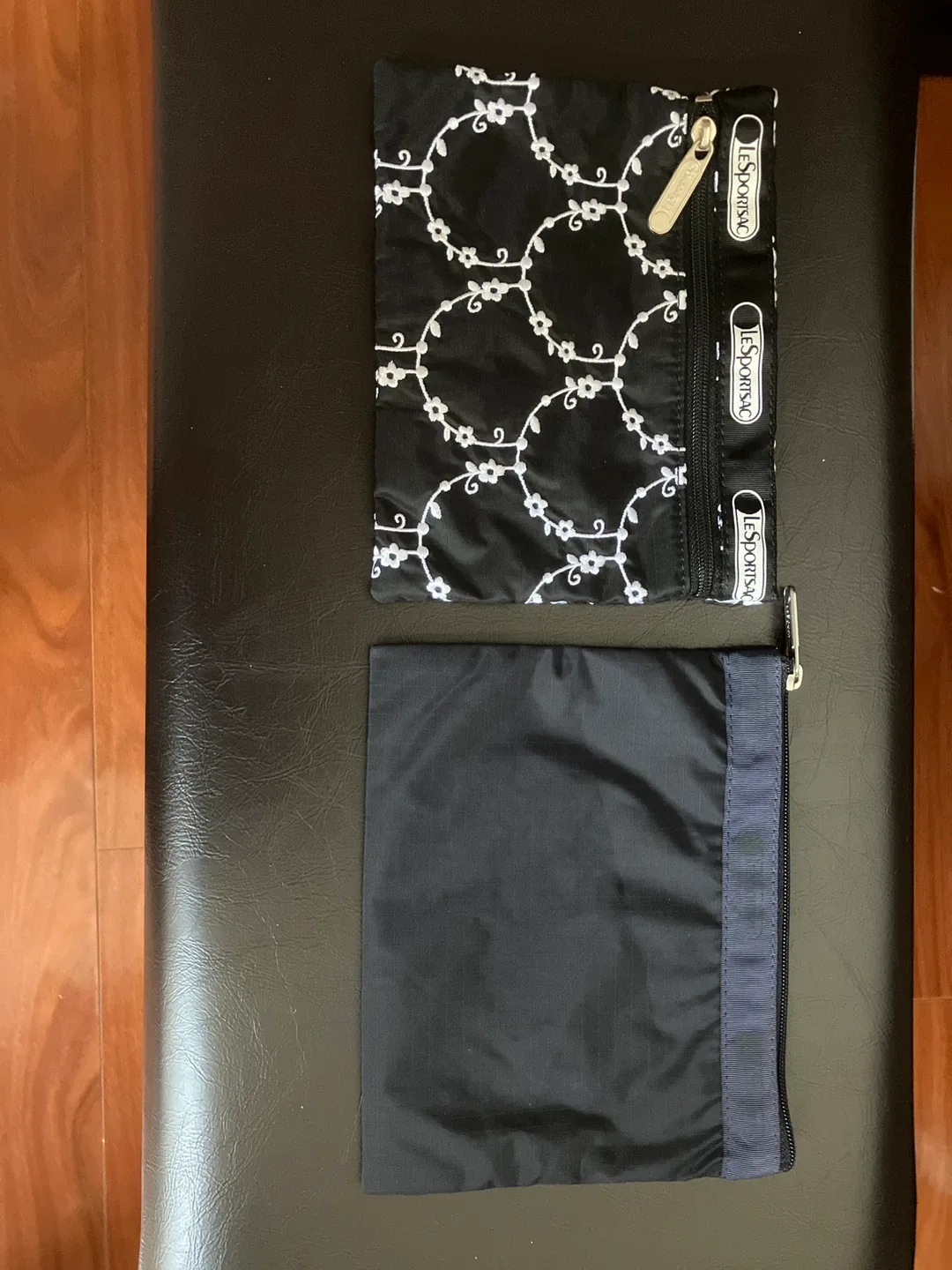 LeSportsac Pouches - Black & Navy