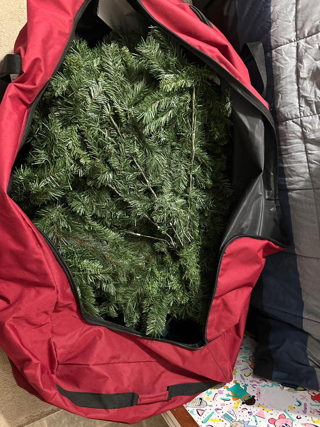Christmas Tree Storage Bag - Red