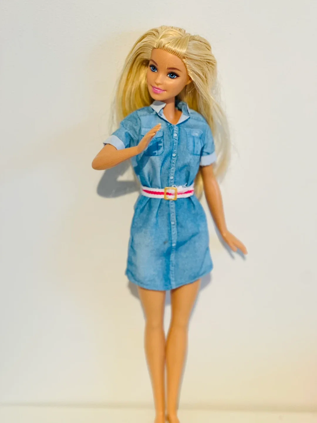 Barbie Doll in Denim Dress thumbnail