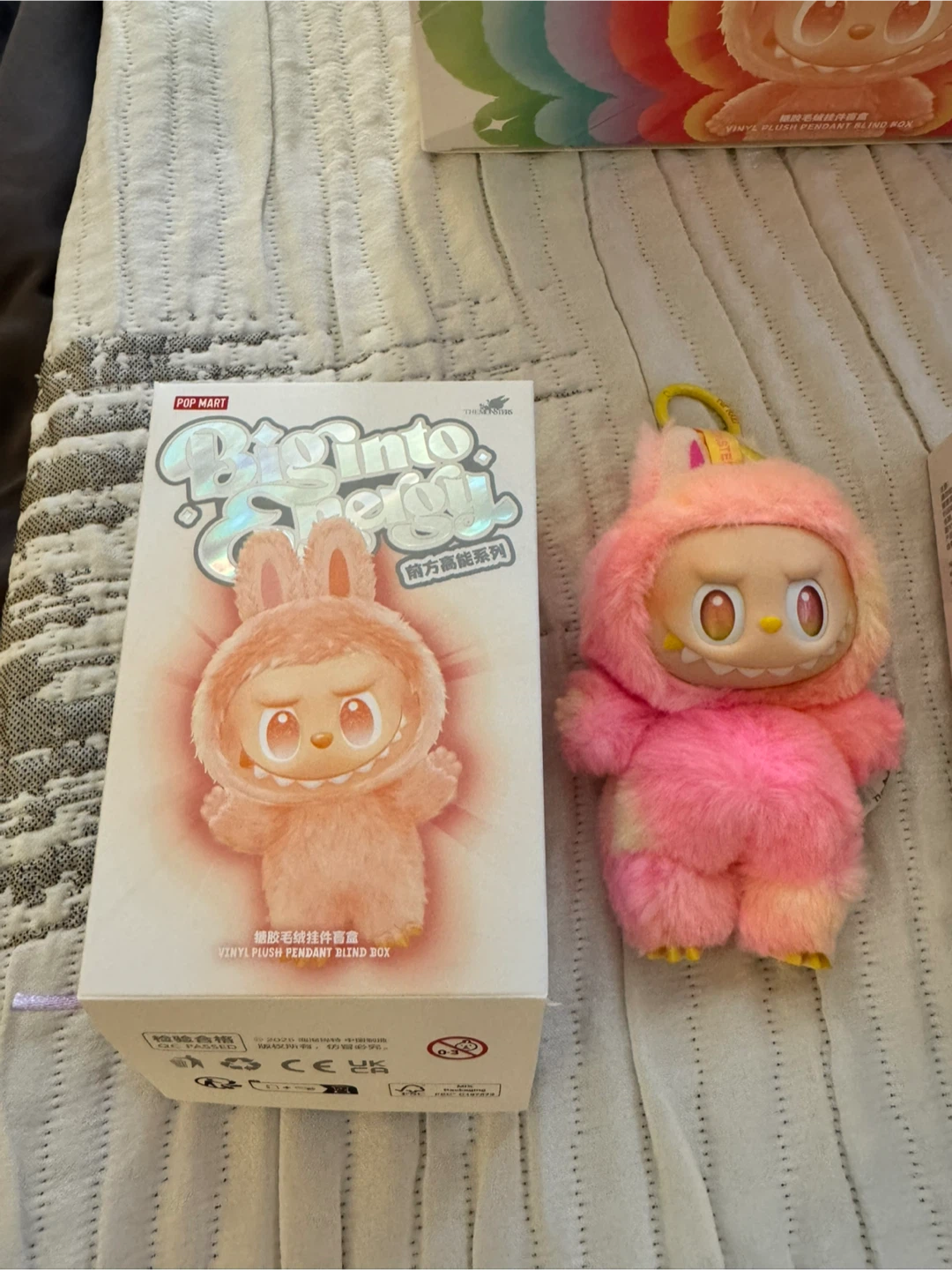 Pop Mart Big Into Energy Vinyl Plush Pendant Blind Box - photo 3