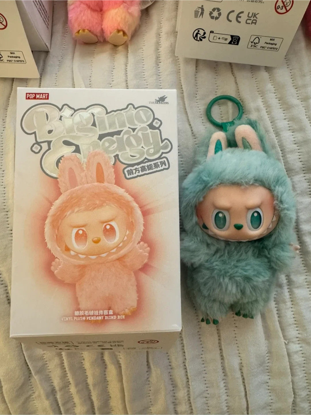 Pop Mart Big Into Energy Vinyl Plush Pendant Blind Box image indicator(2)