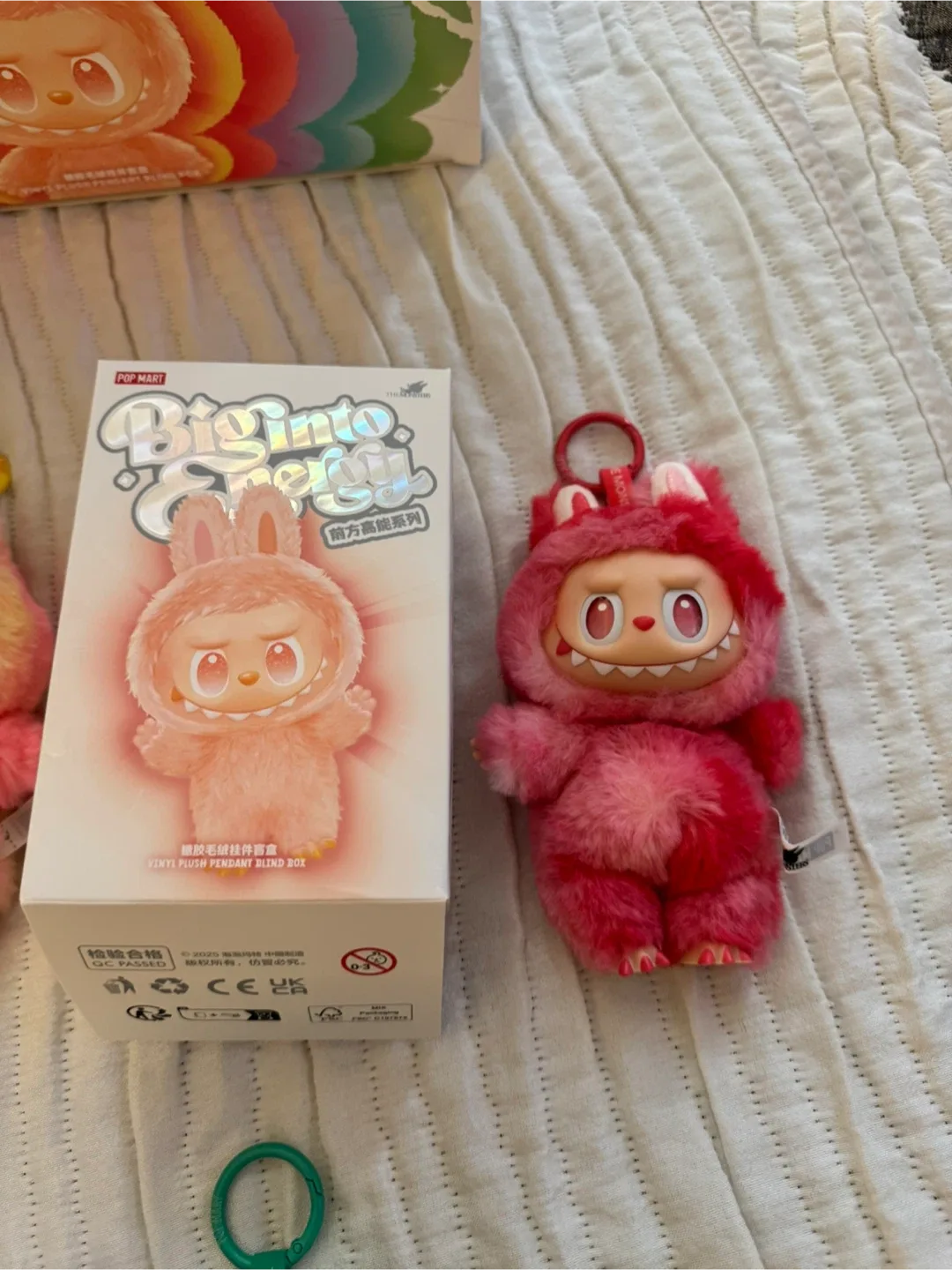 Pop Mart Big Into Energy Vinyl Plush Pendant Blind Box image indicator(4)