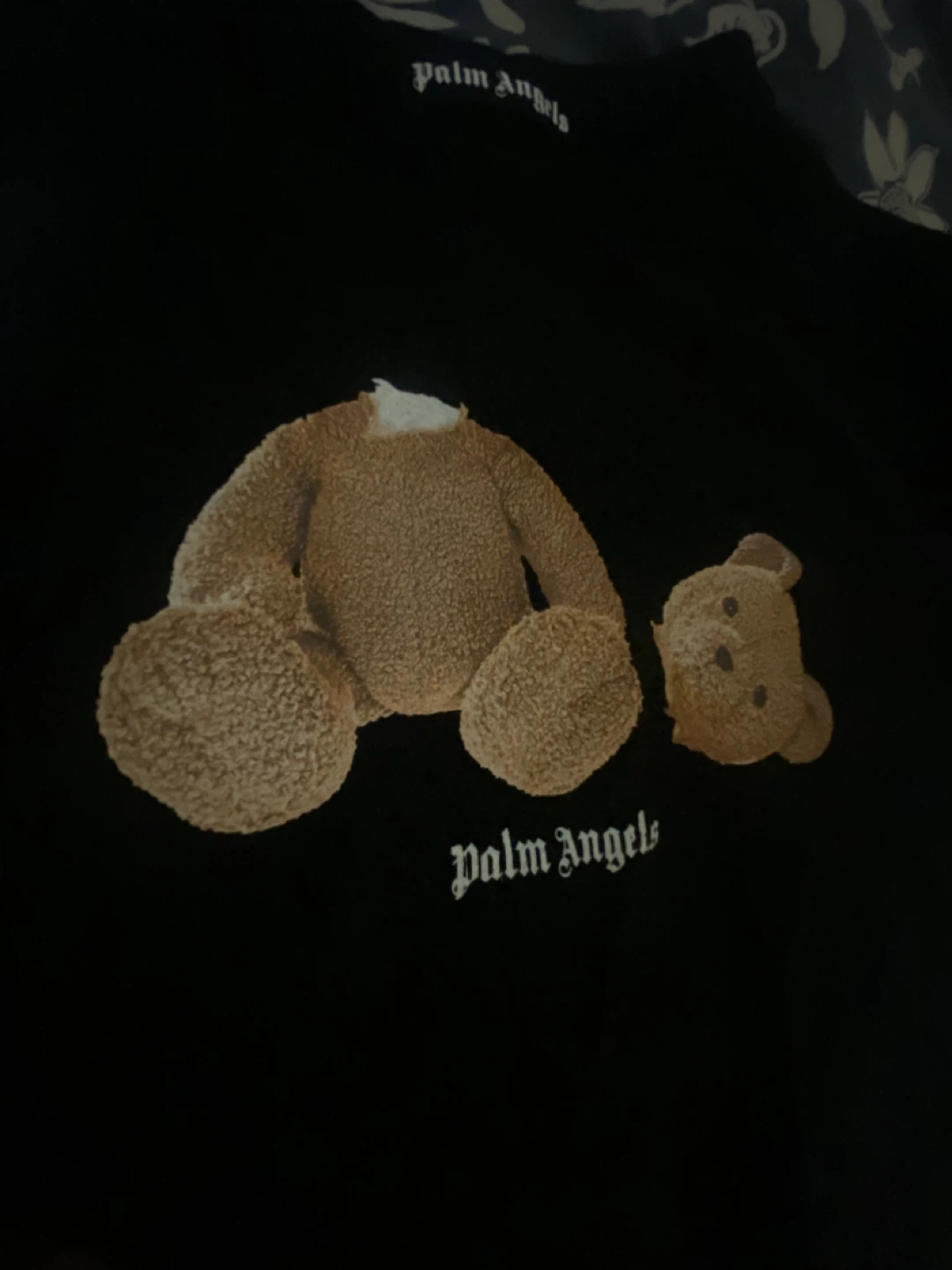 Palm Angels Black Teddy Bear T-Shirt