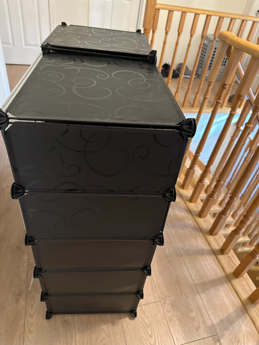 Black Modular Shoe Rack - photo 2