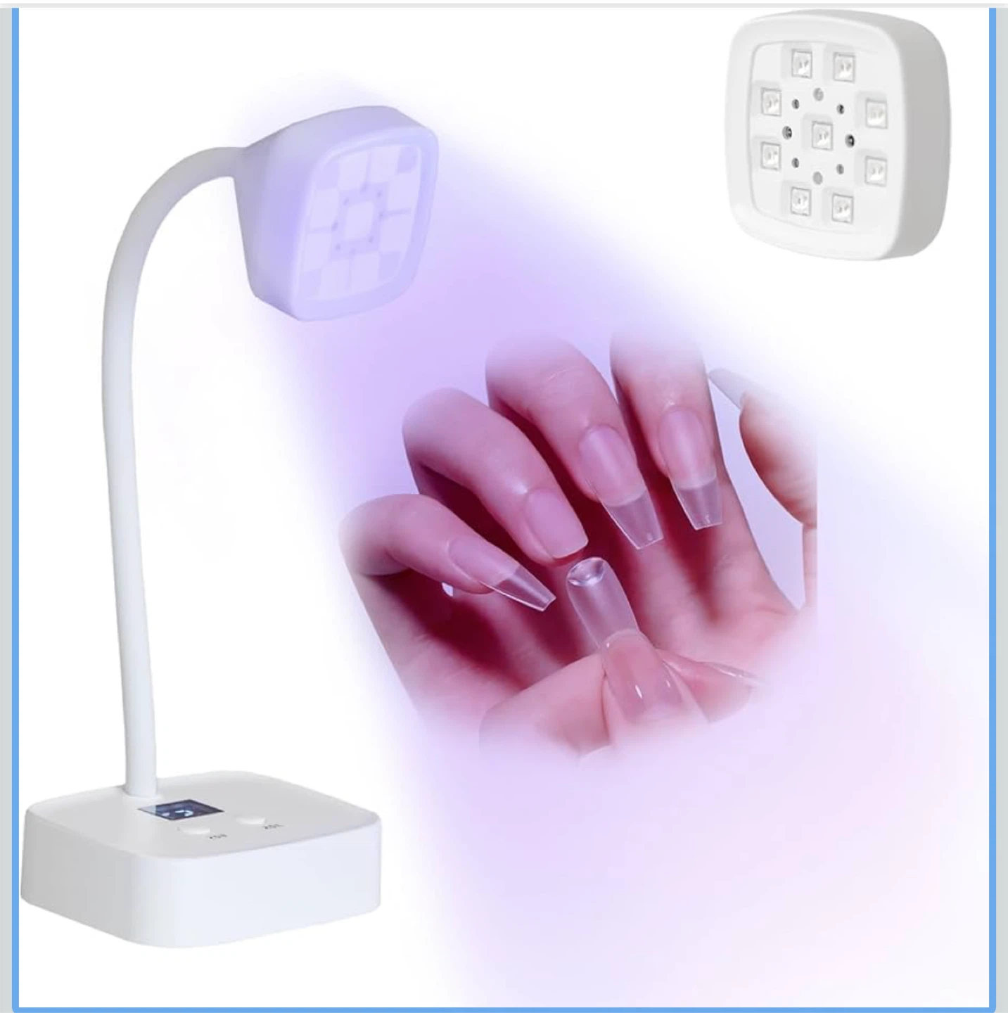 Mini Rechargeable Cordless UV Nail Lamp 18W