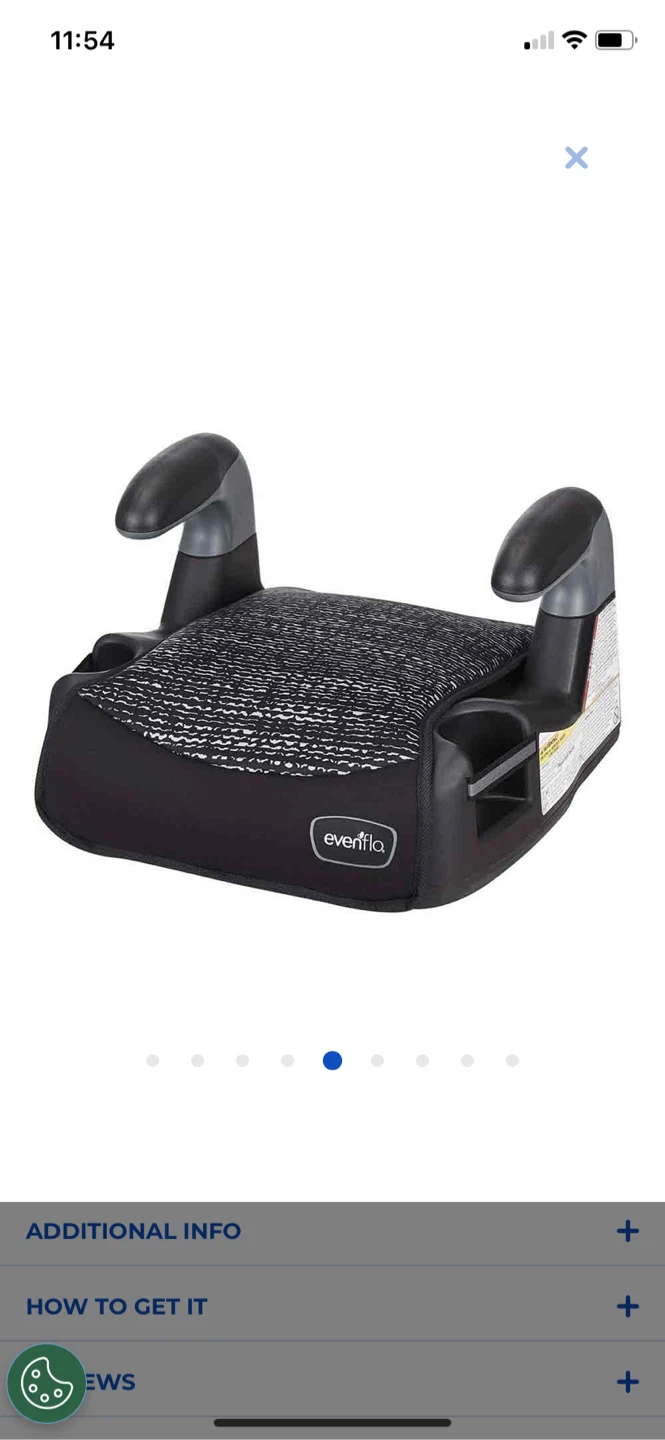 Evenflo Booster Car Seat - photo 2