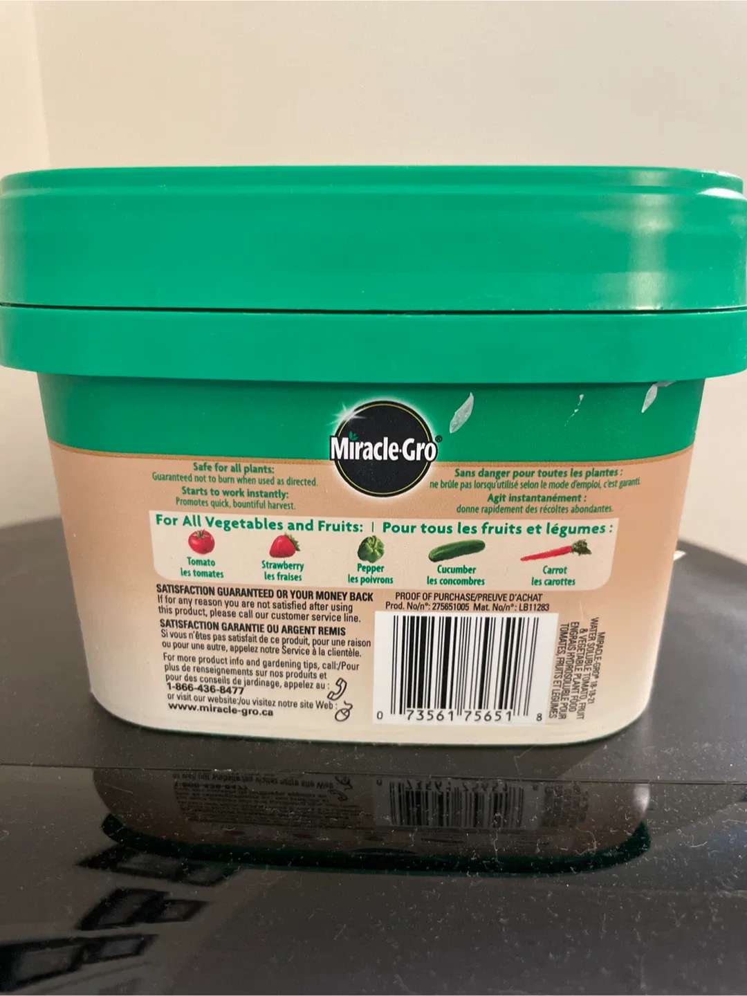 🥕 Miracle-Gro Water Soluble Plant Food image indicator(2)