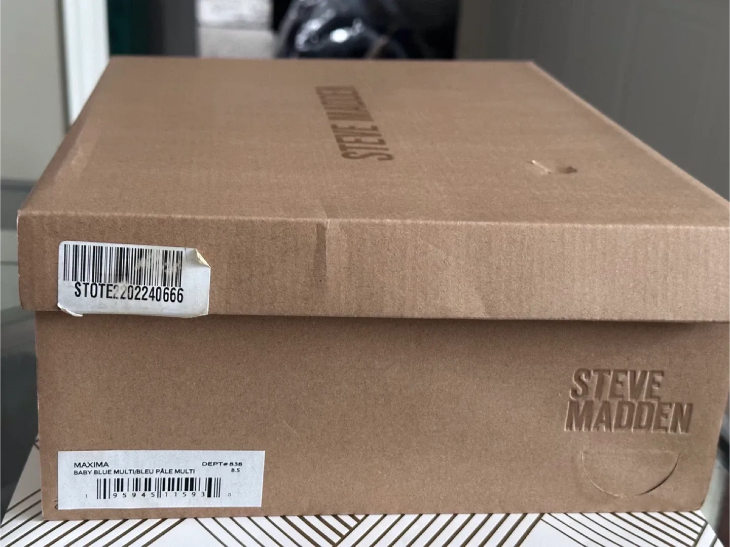 Steve Madden Blue Bling Sneakers - New in Box image indicator(7)