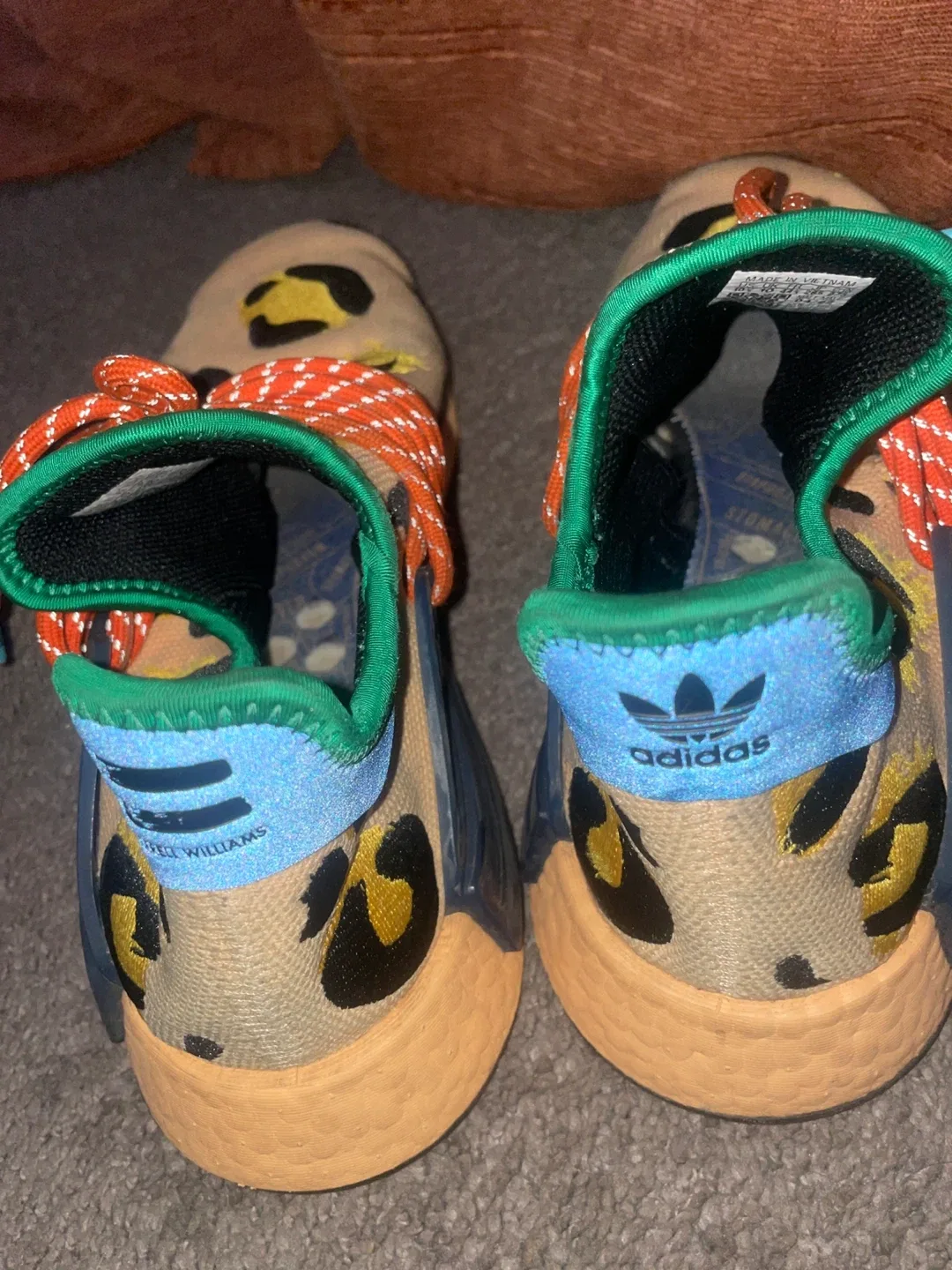 Adidas Pharrell Williams Human Race Animal Print image indicator(4)