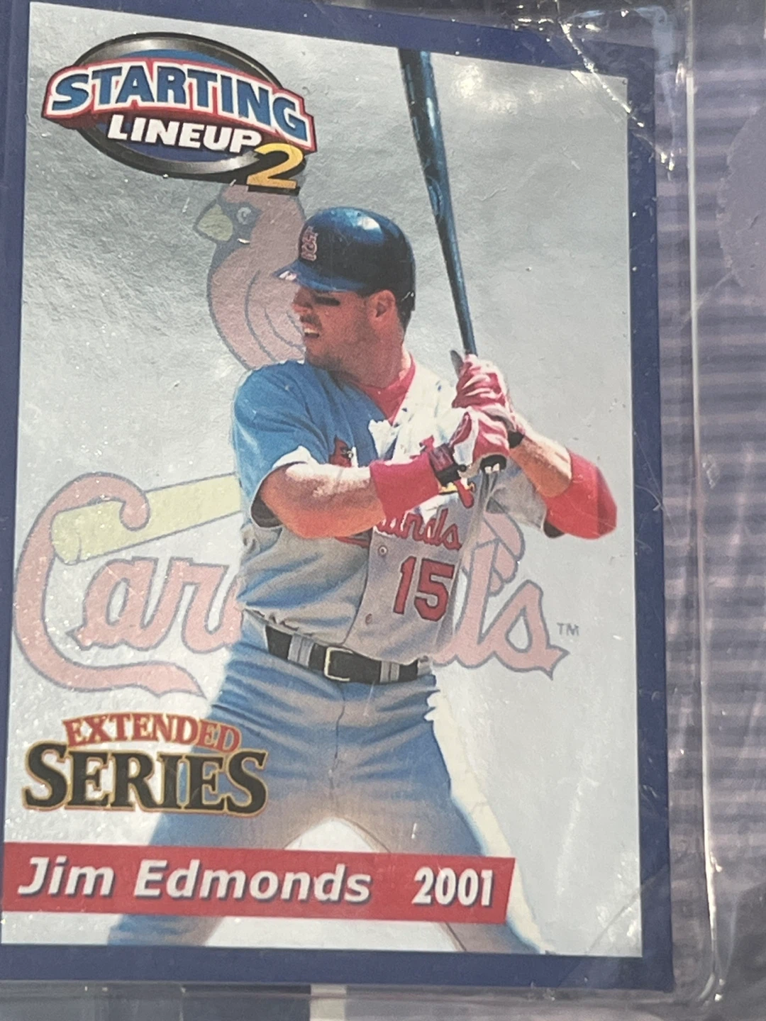 Starting Lineup 2 Jim Edmonds 2001 Action Figure - photo 3