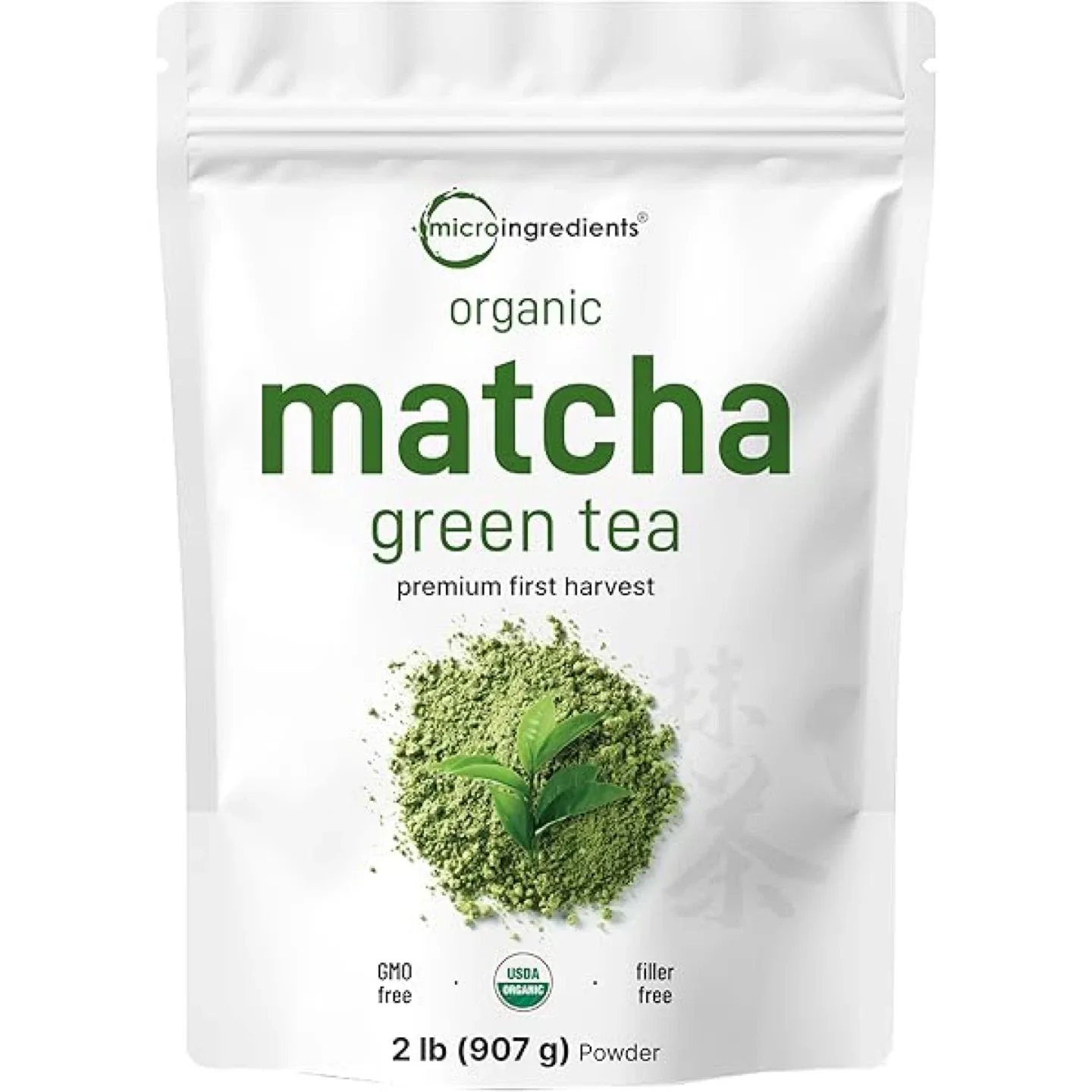 Micro Ingredients Organic Matcha Green Tea Powder 2 lb thumbnail