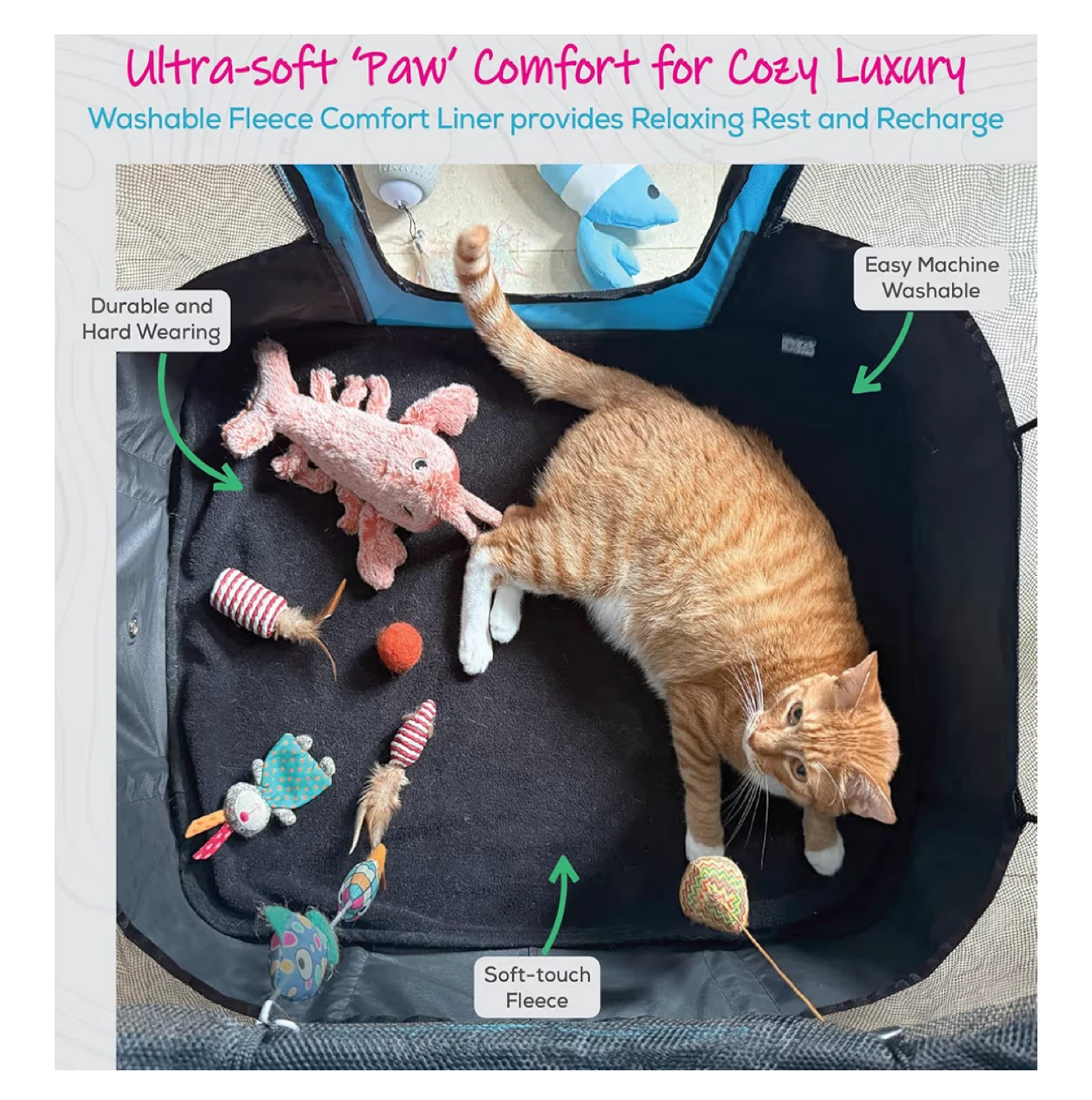 Aventurtails Portable Pet Playpen Medium - photo 3