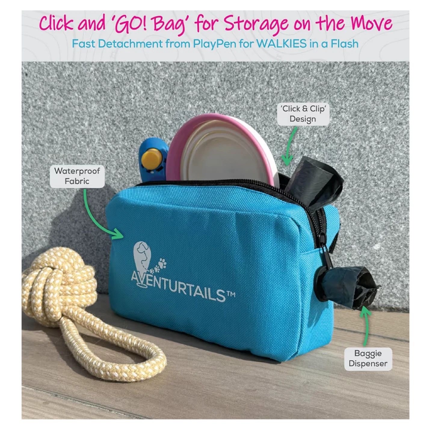 Aventurtails Portable Pet Playpen Medium - photo 4