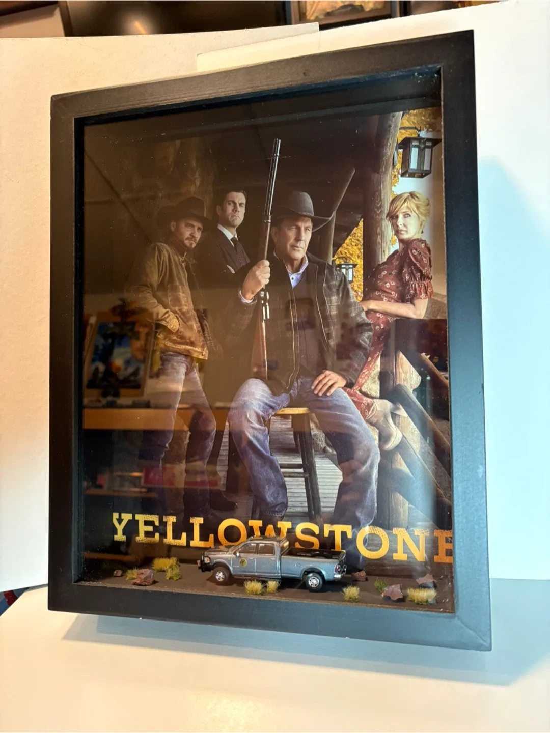 Yellowstone Shadow Box with Truck thumbnail