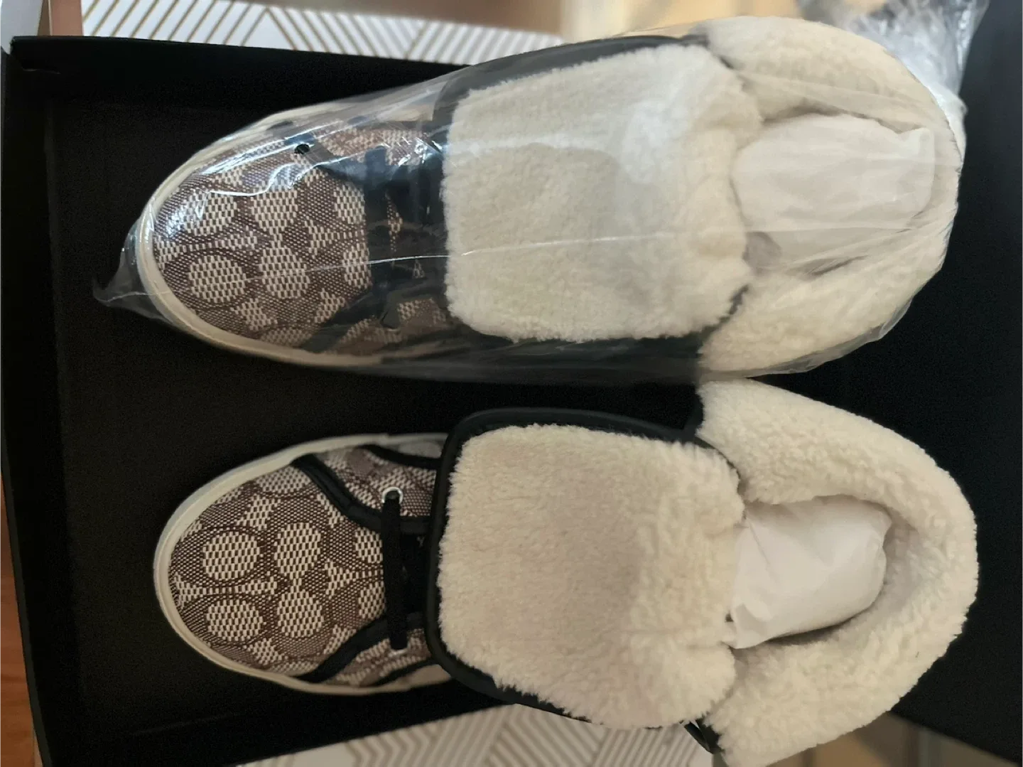 New Coach Shearling Sneakers image indicator(5)
