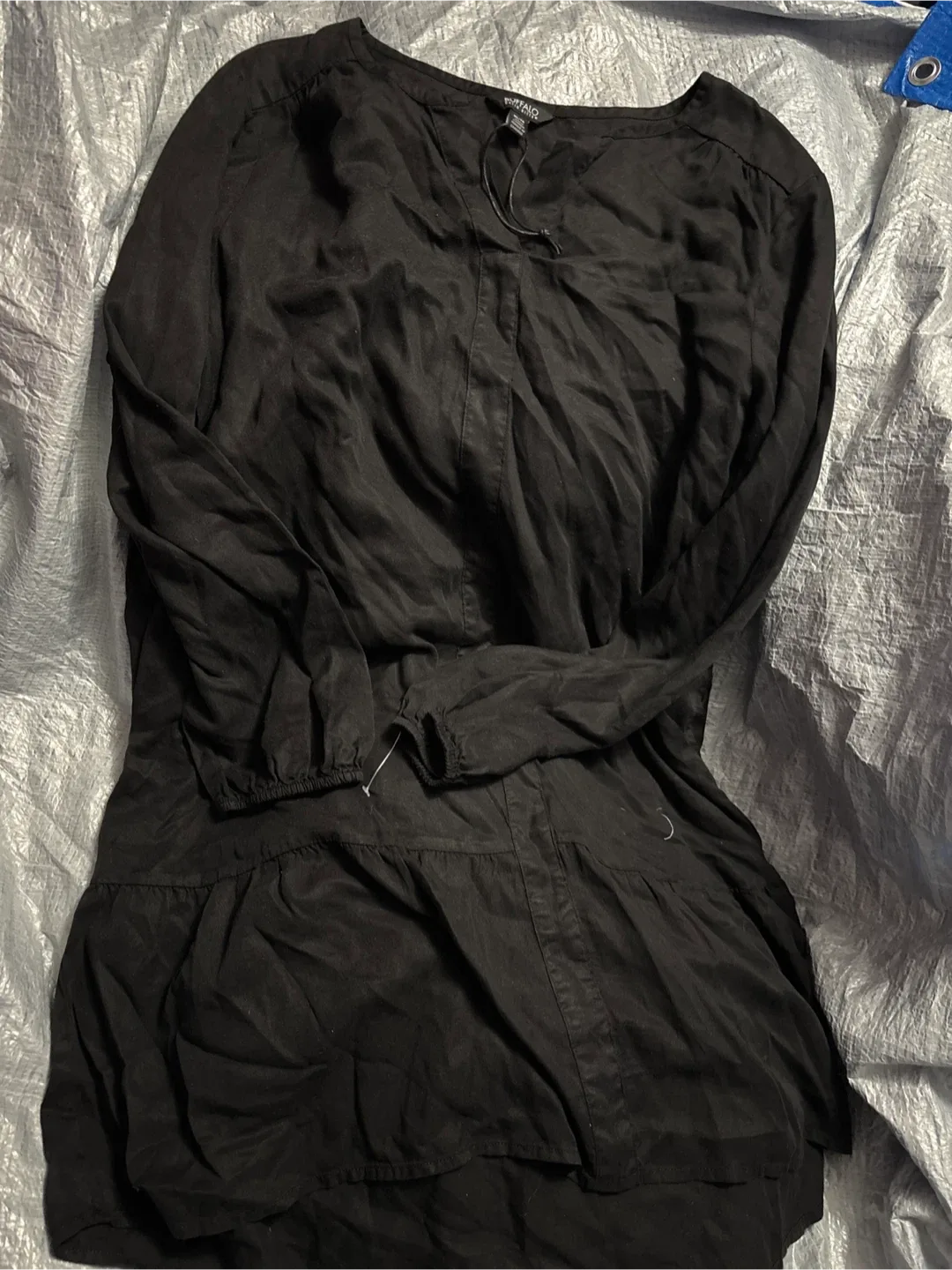 NWOT Buffalo David Bitton Black Tunic - Size XL thumbnail