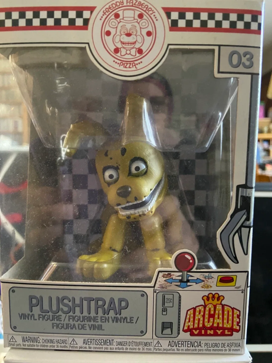 Funko Five Nights at Freddy's Plushtrap Vinyl Figure thumbnail