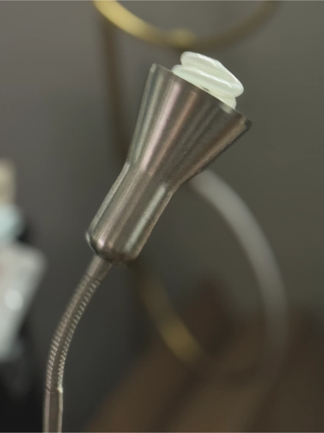 Silver Floor Lamp with Reading Light - photo 2